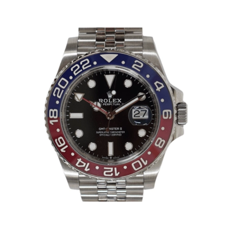 Rolex GMT-Master II "Pepsi" Stainless Steel Black Dial 126710BLRO