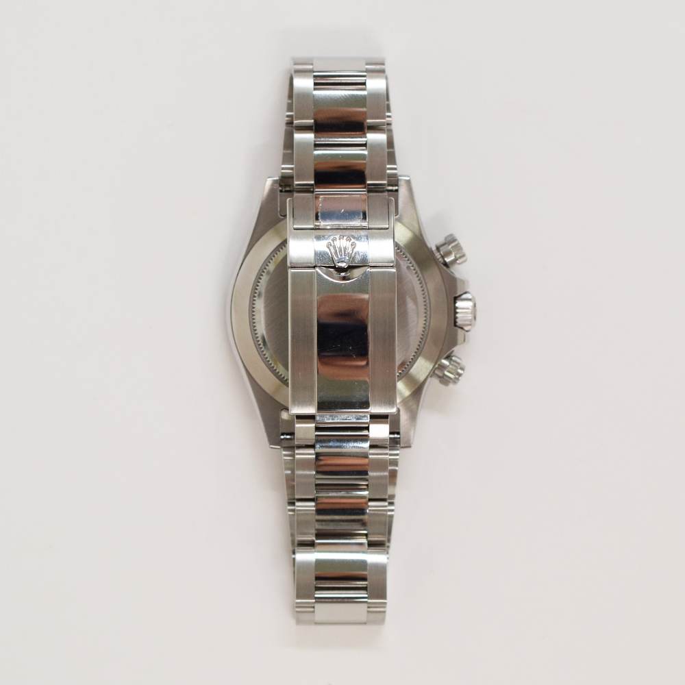 Rolex Daytona Stainless Steel Ceramic Bezel White Dial 116500LN