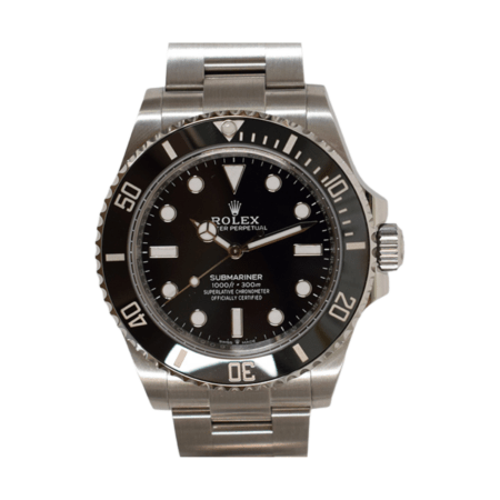 Rolex Submariner (No Date) Stainless Steel Black Dial 124060