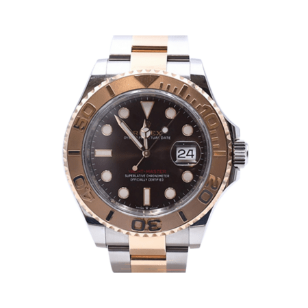 Rolex Yacht-Master 40 Rose Gold and Stainless Steel with Chocolate Dial 126621