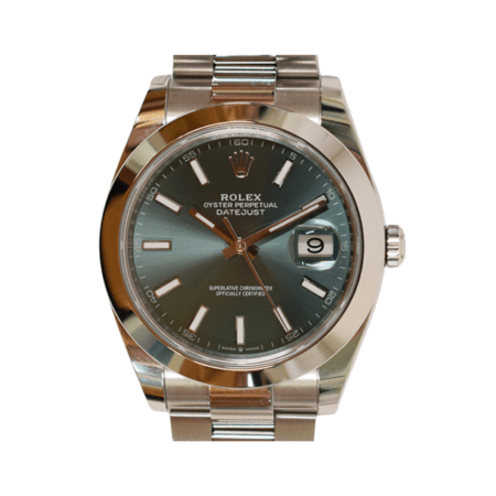 Rolex Datejust 41 Stainless Steel Mint Green Dial 126300