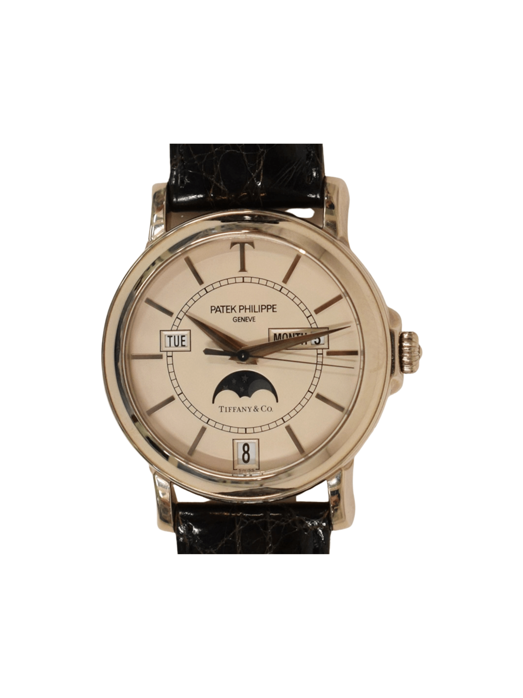Patek Philippe Annual Calendar Limited Edition White Gold Ivory Stick Dial 5150G-T-150