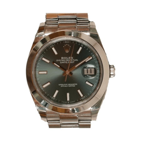 Rolex Datejust 41 Stainless Steel Mint Green Dial 126300
