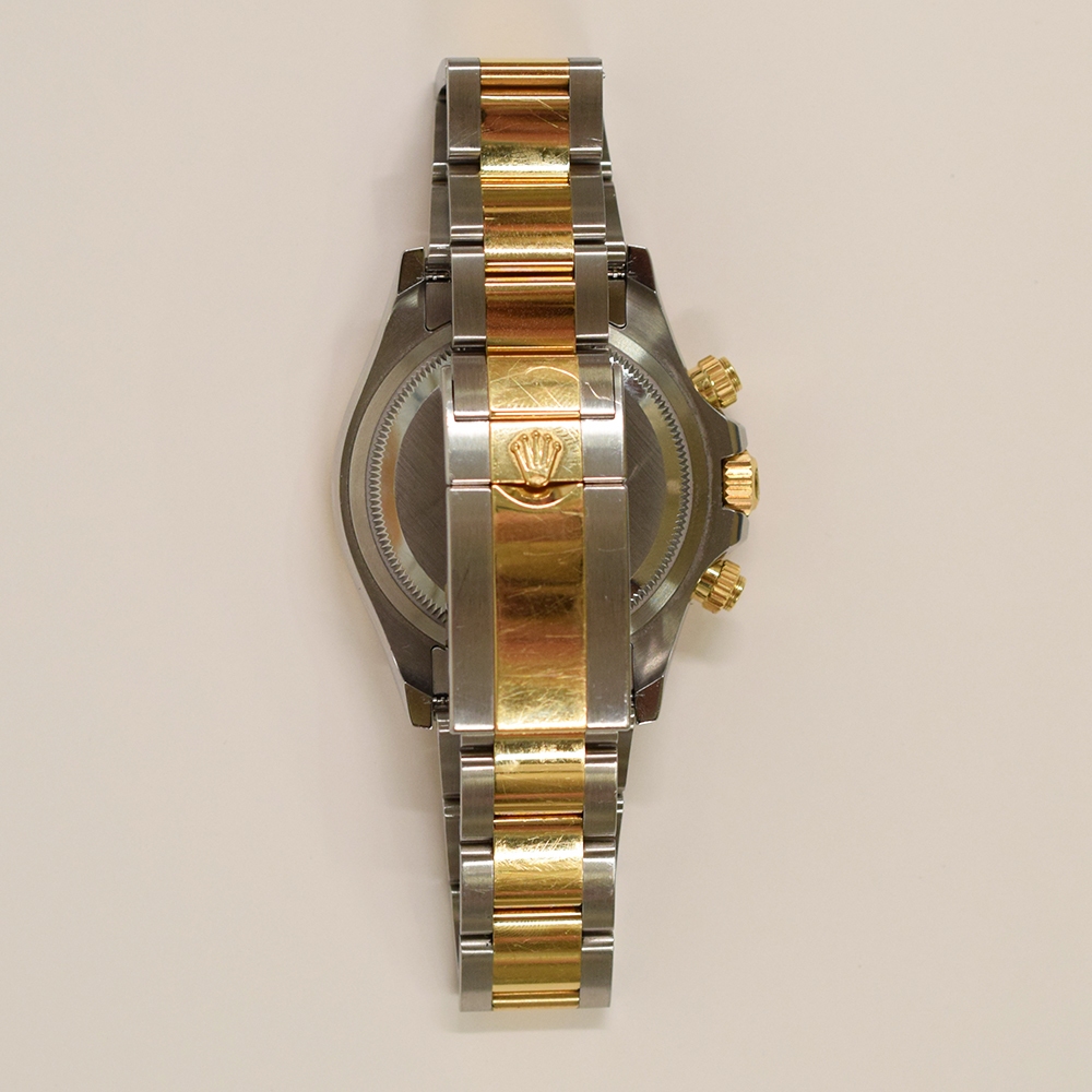 Rolex Daytona Stainless Steel and Yellow Gold White Dial 126503