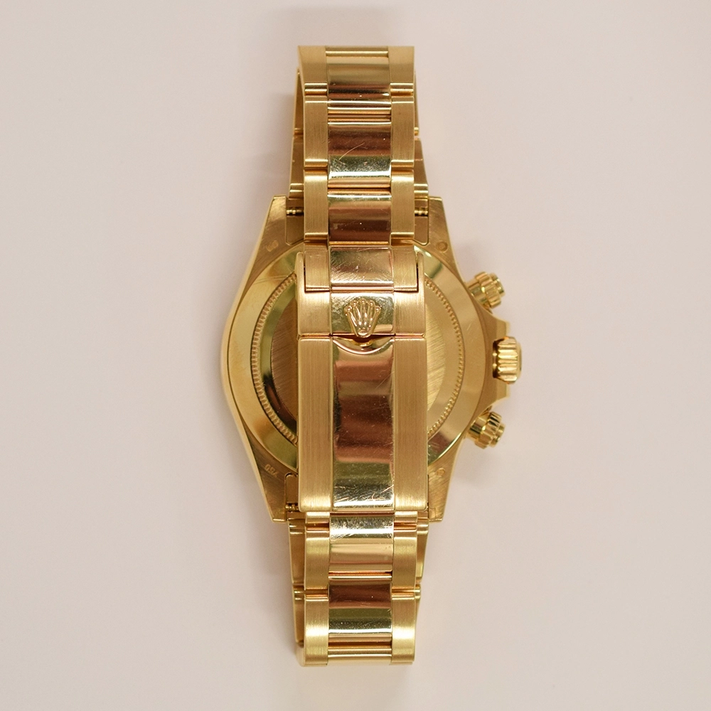 Rolex Daytona Yellow Gold Black Diamond Dial 116508G