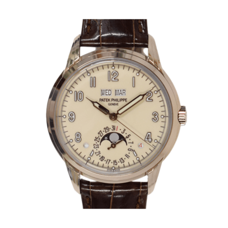 Patek Philippe Perpetual Calendar White Gold Ivory Arabic Dial 5320G-001