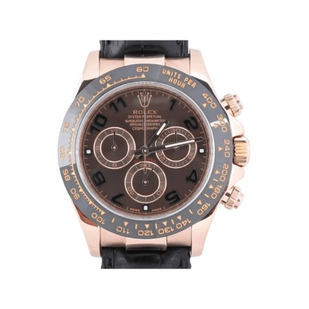 Rolex Daytona Rose Gold Brown Arabic Dial 116515LN