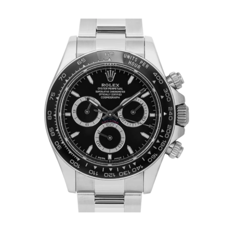 Rolex Daytona Cosmograph Stainless Steel Black Dial 126500LN