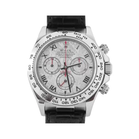 Rolex Daytona White Gold Meteorite Roman Dial 116519
