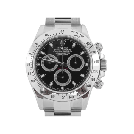 Rolex Daytona Stainless Steel Black Dial 116520