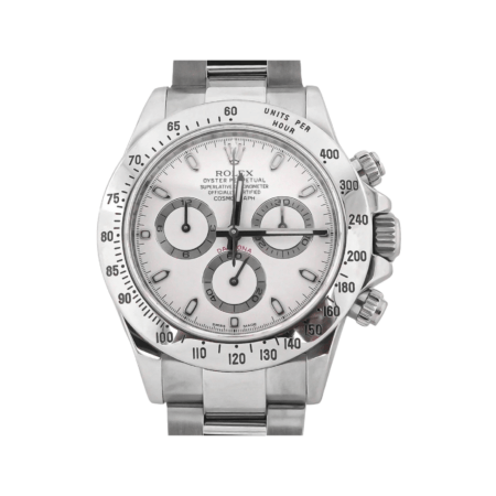Rolex Daytona Stainless Steel White Dial 116520