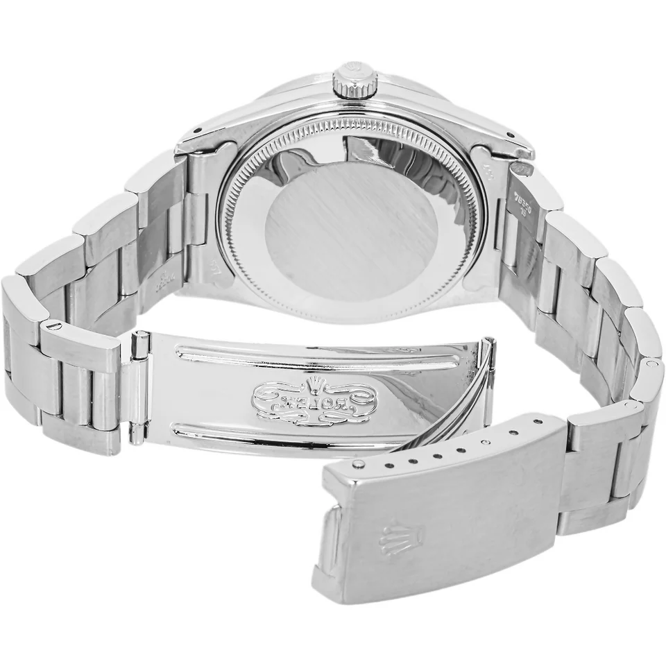 Rolex Oyster Perpetual Date Stainless Steel Silver Dial 15010