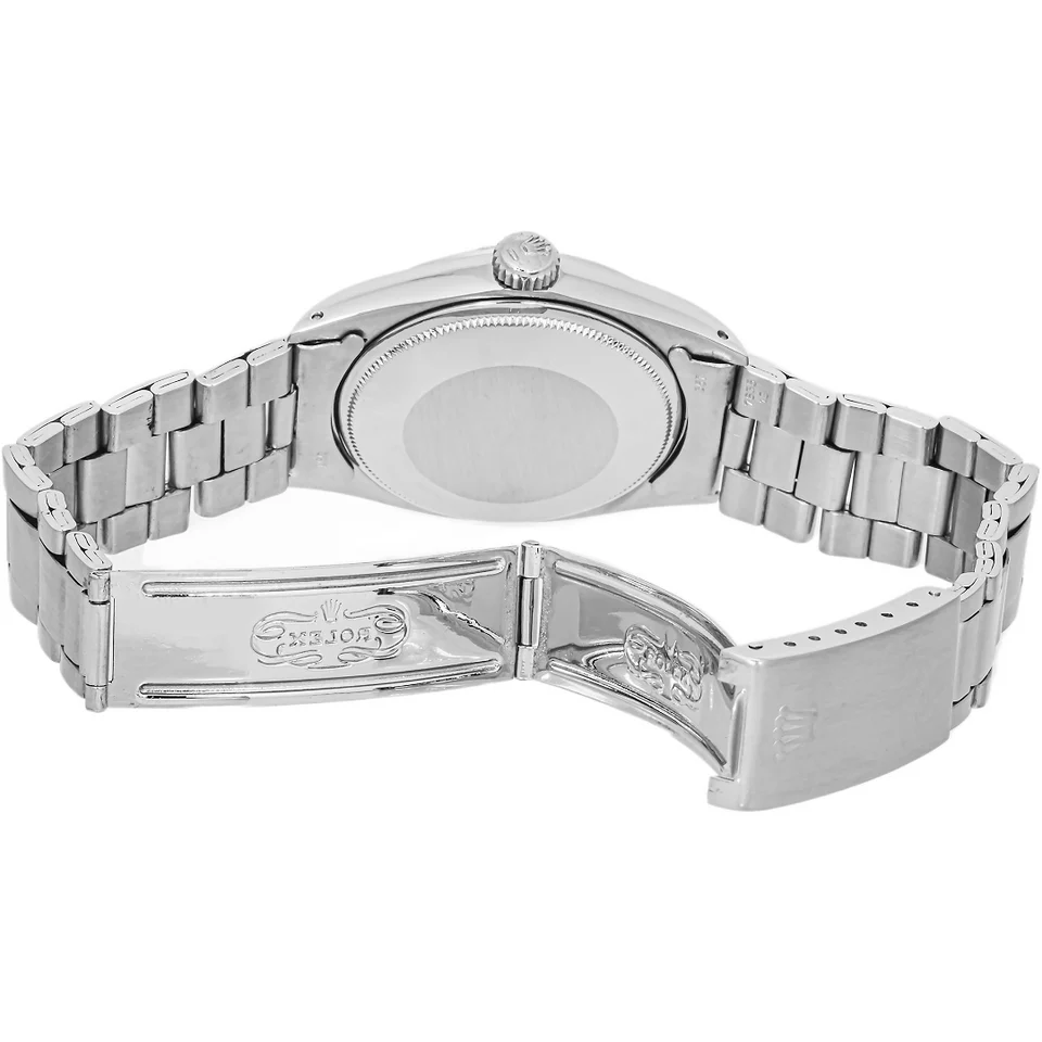 Rolex Oyster Perpetual Date Stainless Steel Silver Dial 1500