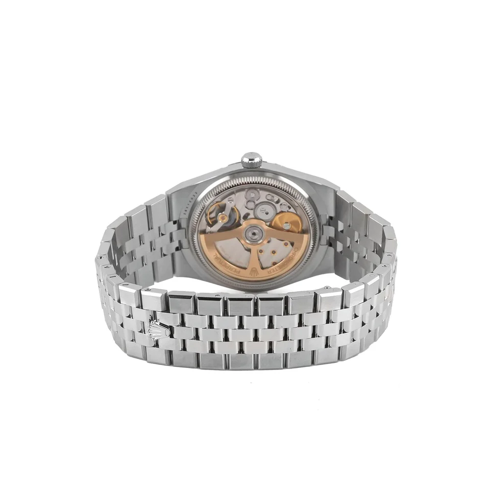 Rolex Land-Dweller Stainless Steel and White Gold White Dial 127234