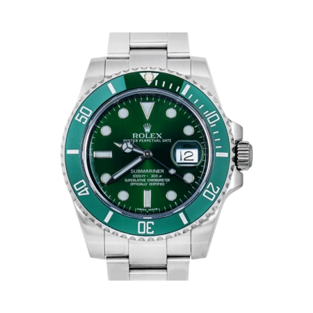Rolex Submariner Date "Hulk" Stainless Steel Green Dial 116610LV