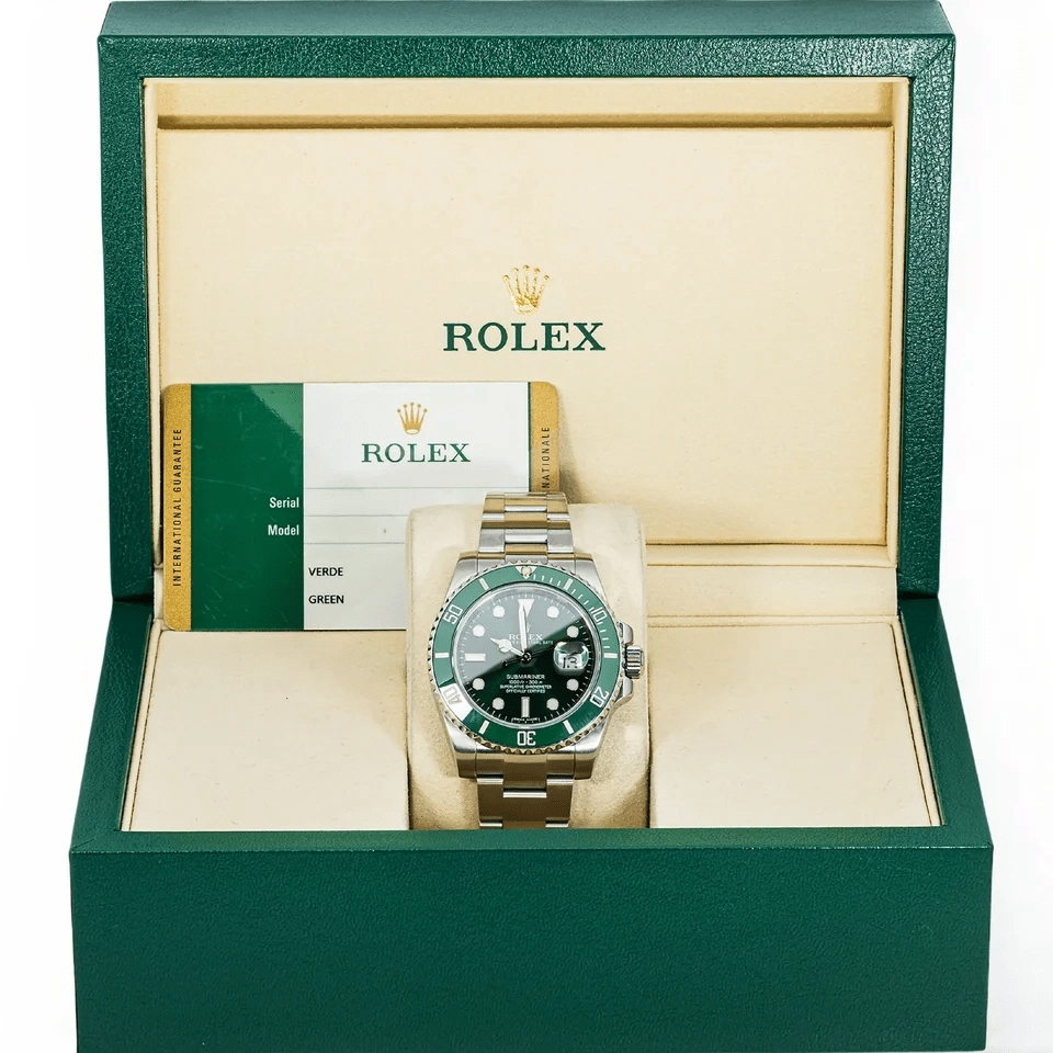 Rolex Submariner Date "Hulk" Stainless Steel Green Dial 116610LV