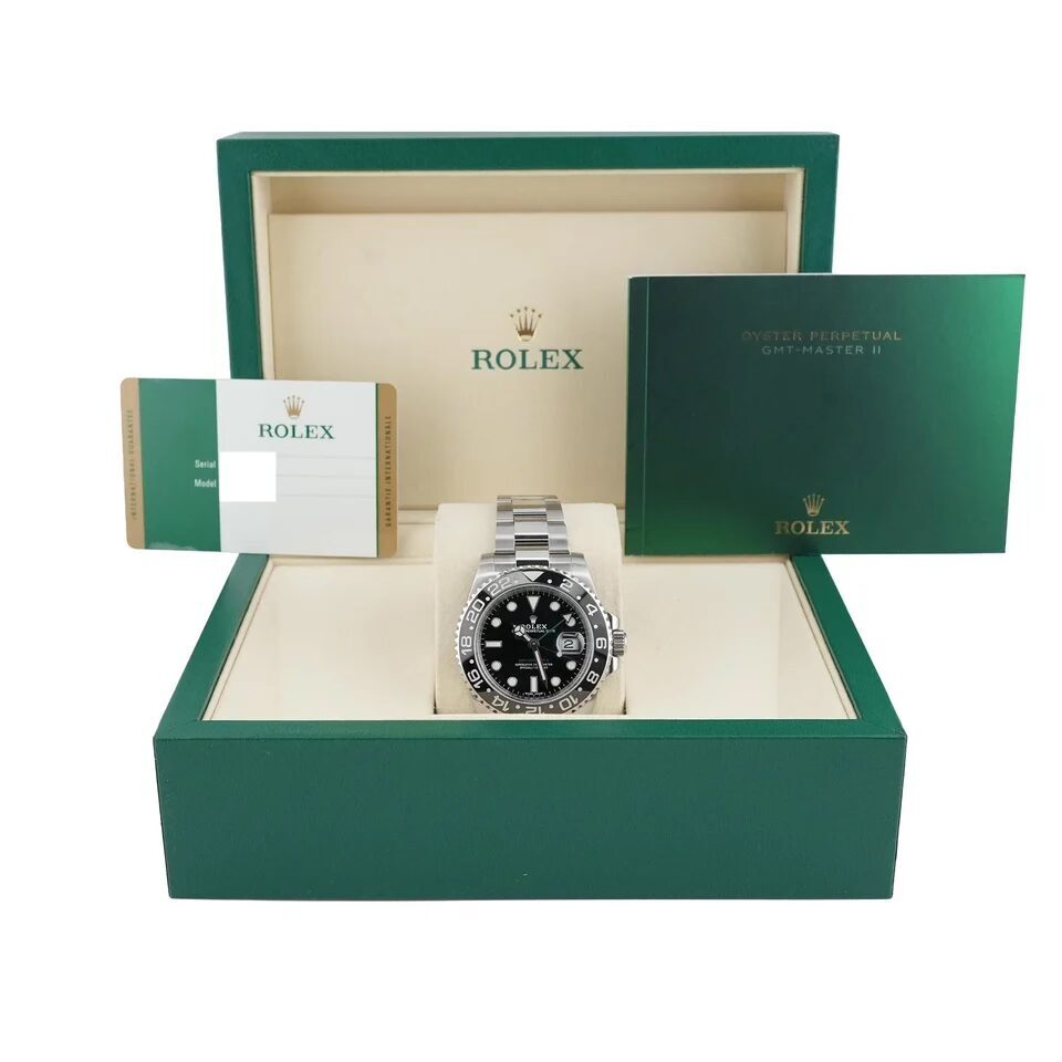 Rolex GMT-Master II Stainless Steel Black Dial 116710LN