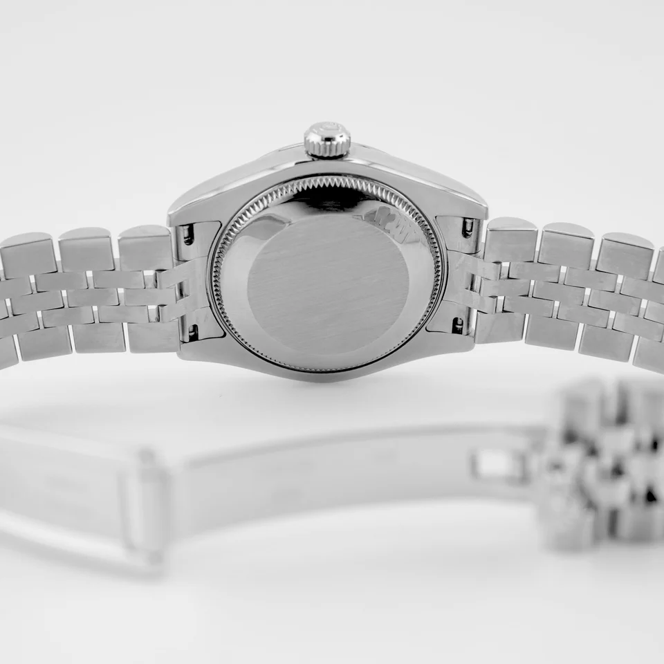 Rolex Datejust Stainless Steel and White Gold Silver Dial 178274