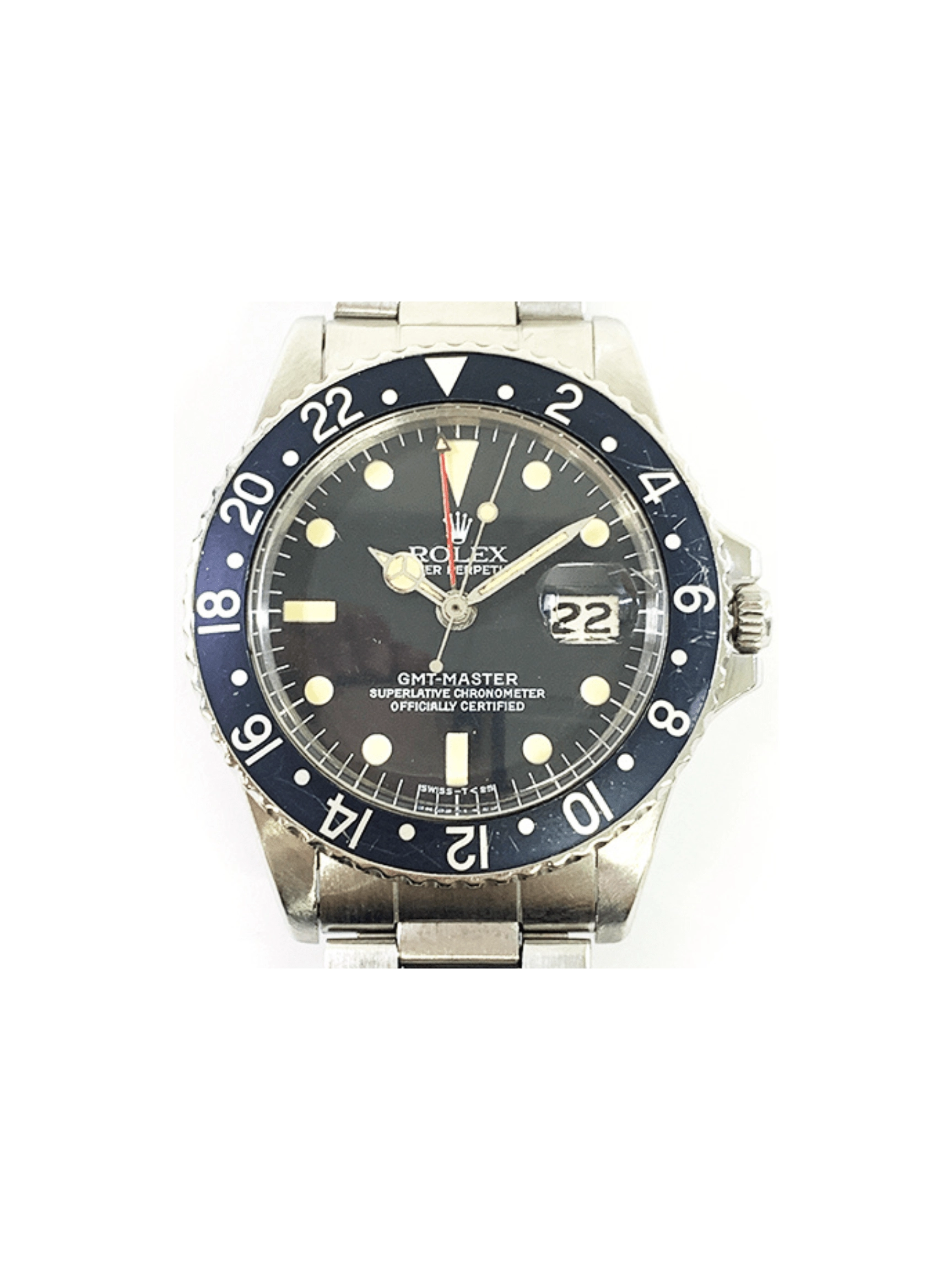 Rolex GMT-Master Stainless Steel Black Dial 1675