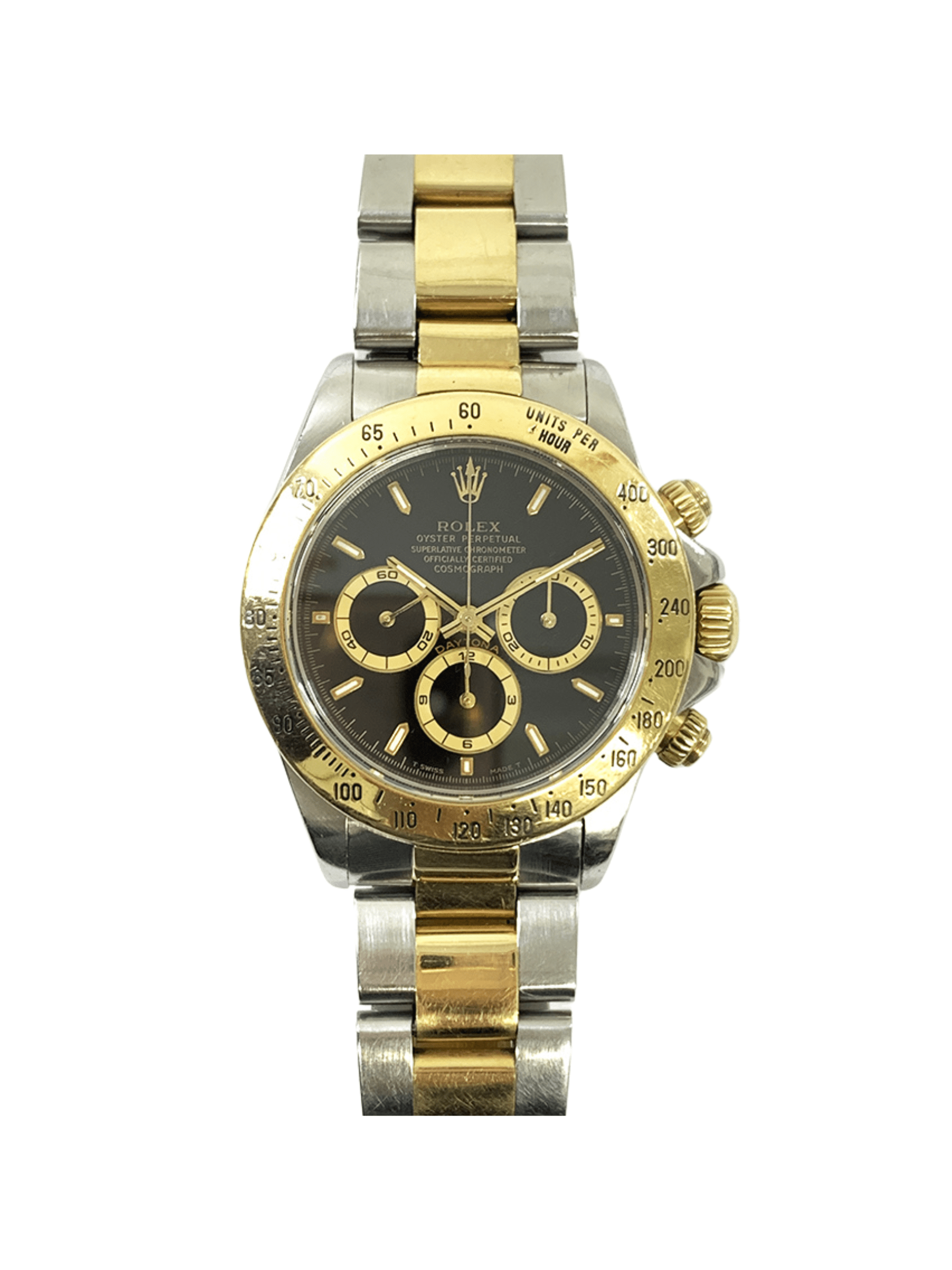 Rolex Daytona Stainless Steel Yellow Gold 16523