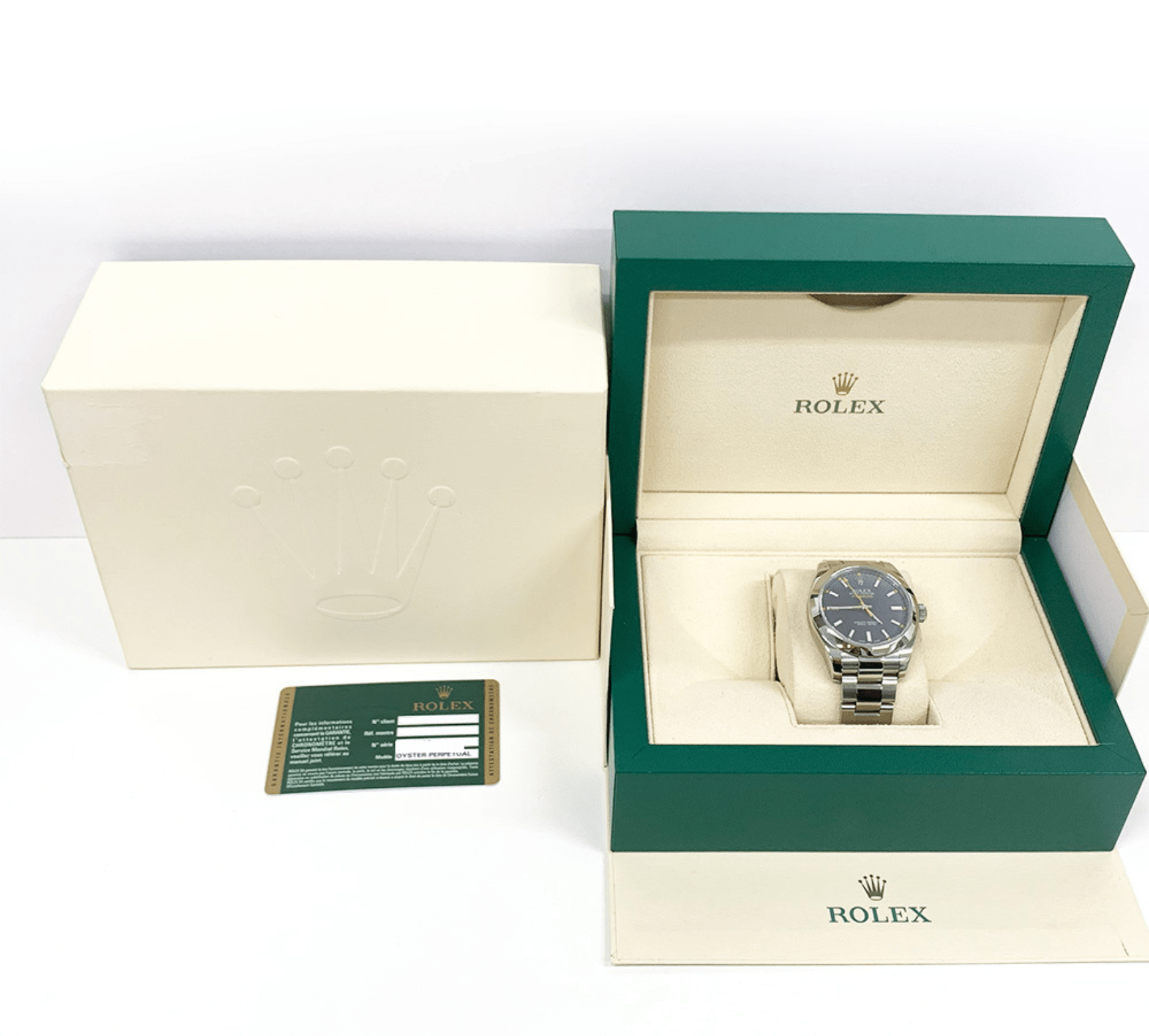 Rolex Oyster Perpetual Milgauss Black Dial 116400 Bracelet