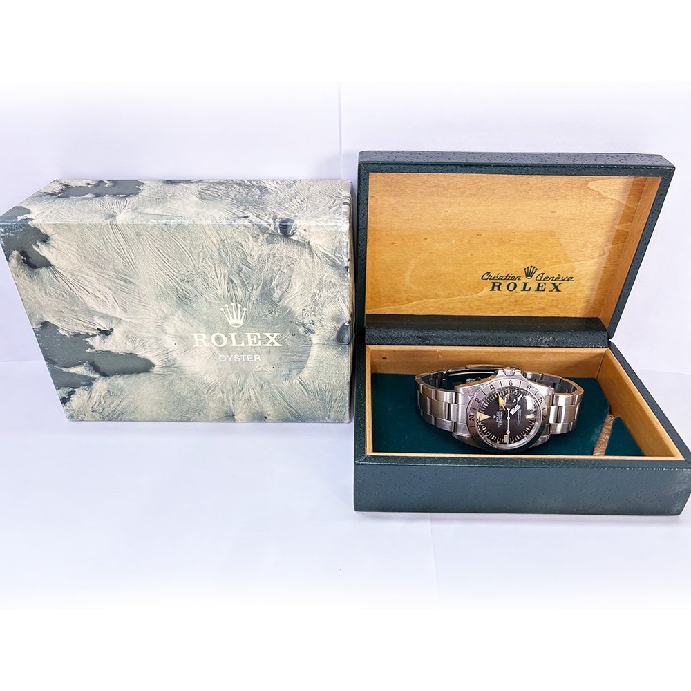 Rolex Explorer II Stainless Steel Black Dial 1655