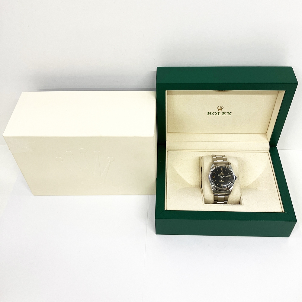 Rolex Explorer Stainless Steel Black Dial 1016 Bracelet