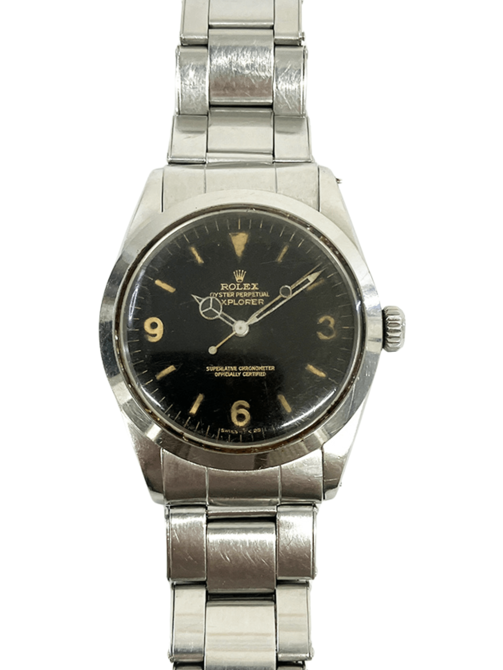 Rolex Explorer Stainless Steel Black Dial 1016 Bracelet