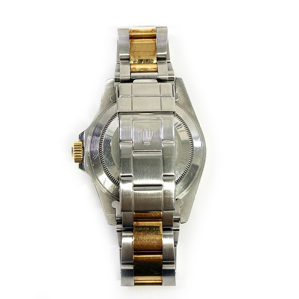 Rolex Submariner Date Champagne Diamond Dial 16613SG Bracelet