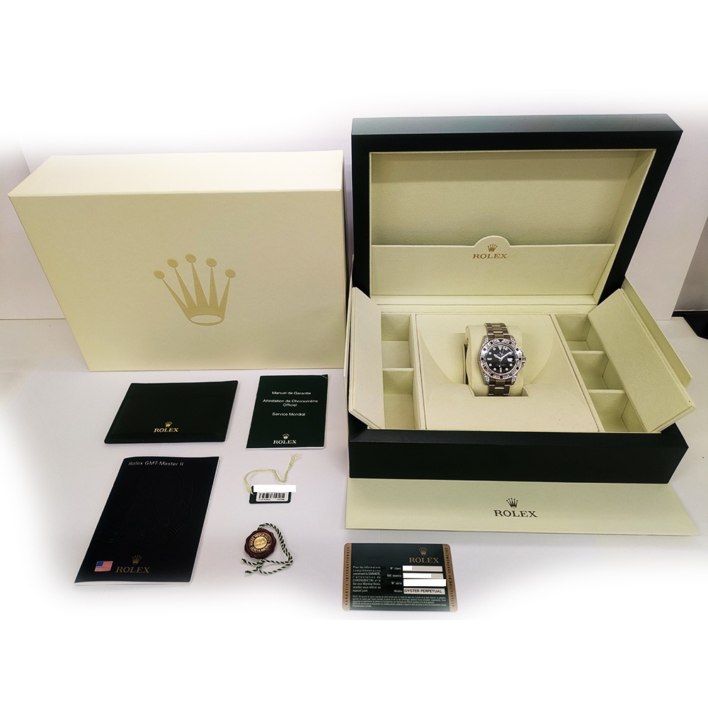 Rolex GMT-Master II Steel Black Dial 116759SANR Bracelet