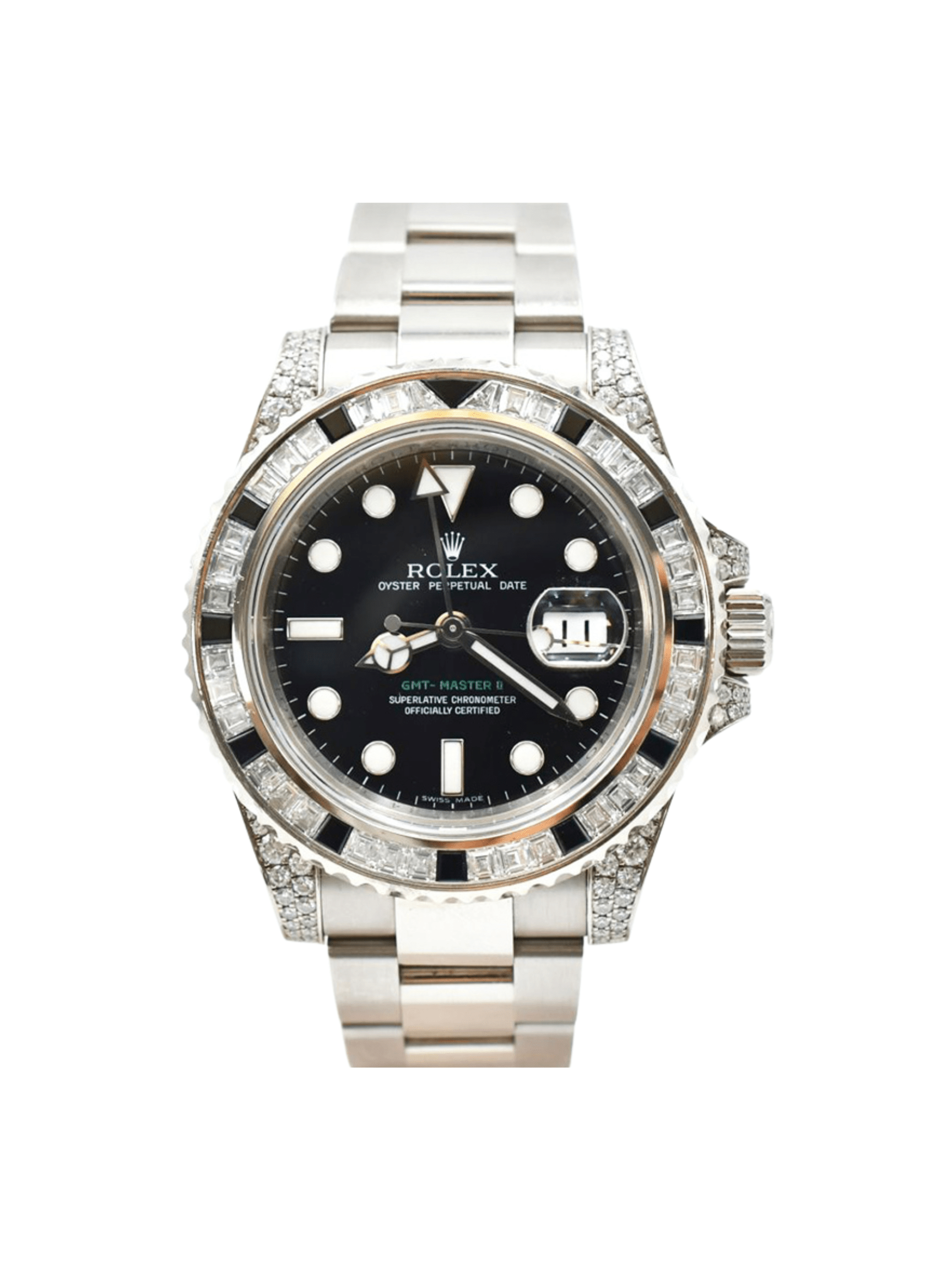 Rolex GMT-Master II Steel Black Dial 116759SANR Bracelet