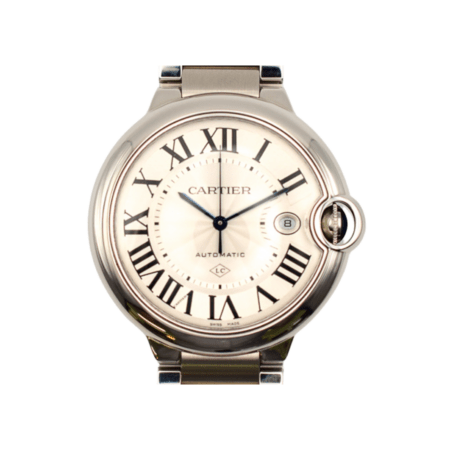 Cartier Ballon Bleu Stainless Steel Silver Roman Dial WSBB0016