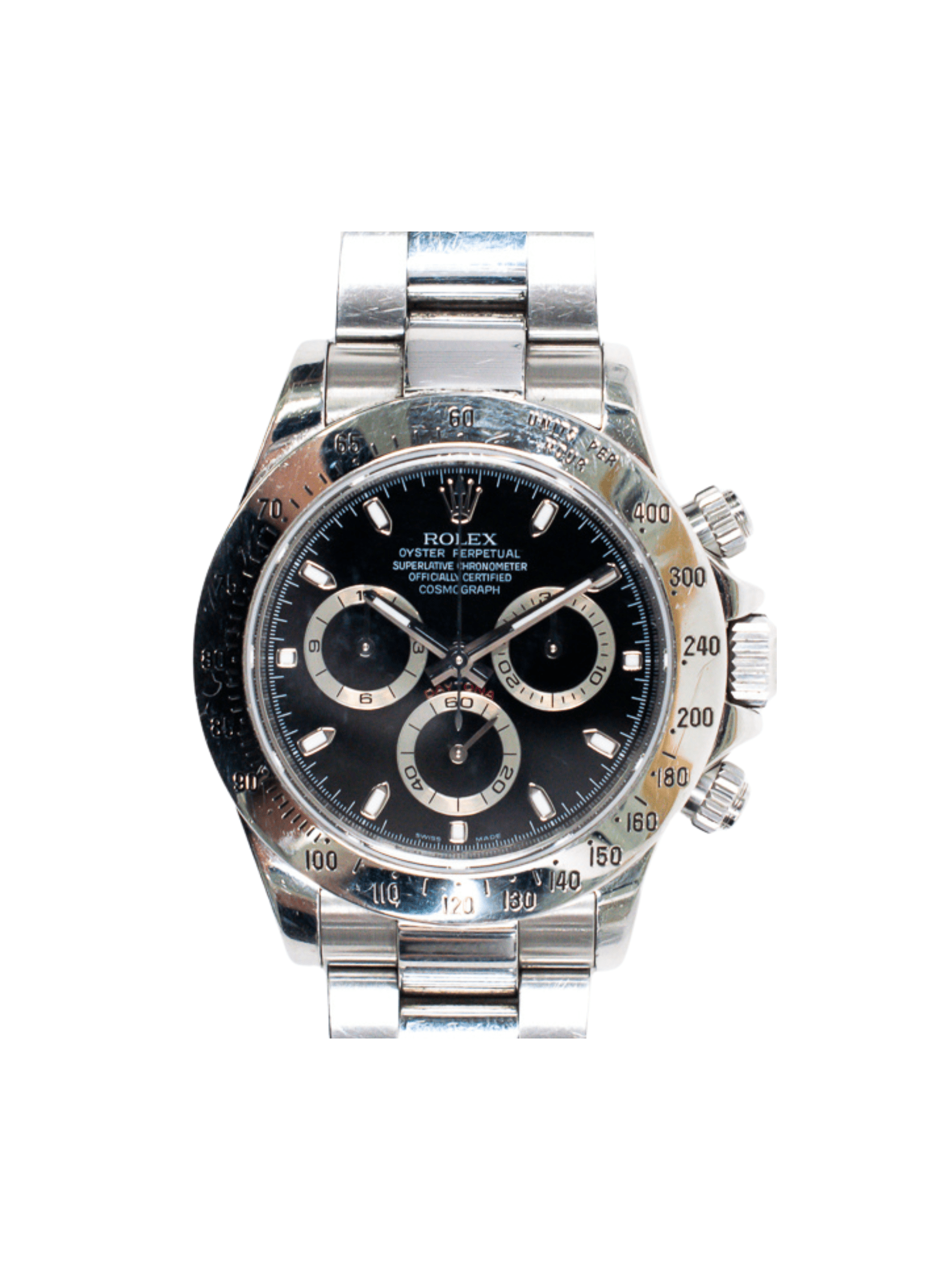 Rolex Daytona Stainless Steel Black Dial 116520