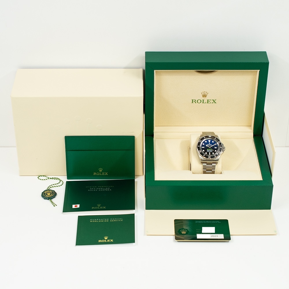 Rolex Sea-Dweller Deepsea Stainless Steel D-Blue Dial 136660