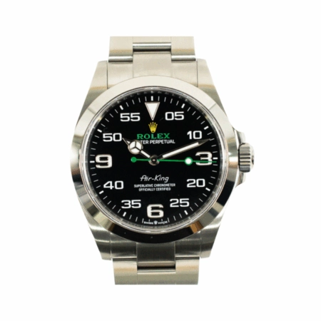 Rolex Air-King Stainless Steel Black Arabic Dial 126900