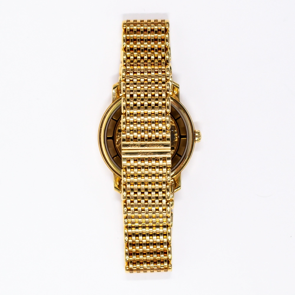 Patek Philippe Calatrava Complications Yellow Gold Skeleton Dial 7180/1J-001