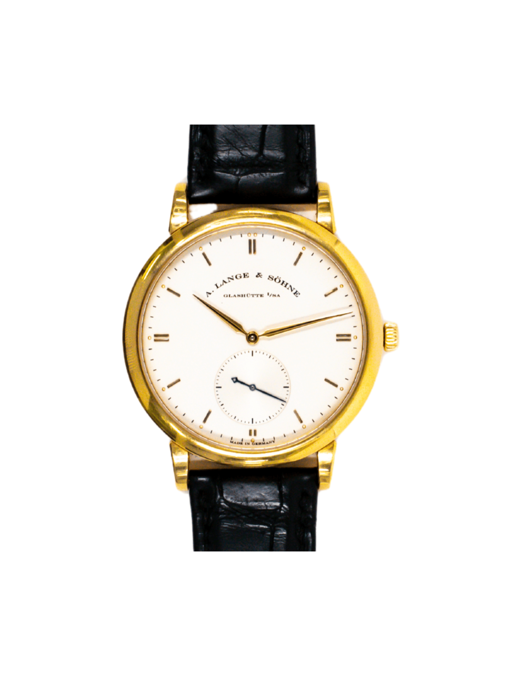 A. Lange & Söhne Saxonia Rose Gold Silver Dial 307.032