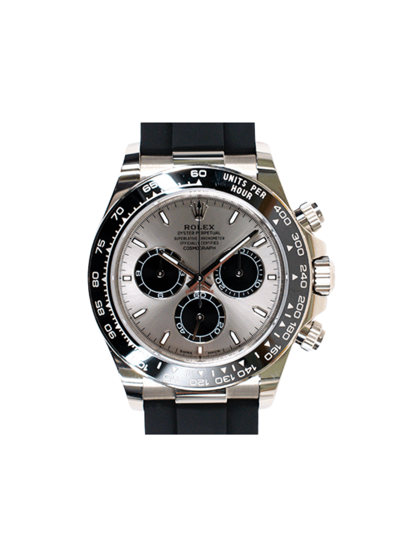 Rolex Daytona White Gold Stainless Steel Dial 126519LN