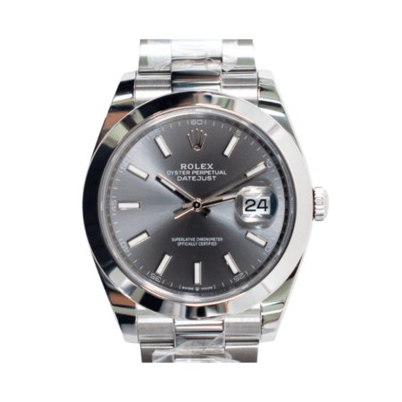 Rolex Datejust 41 Stainless Steel "Slate" Dial 126300