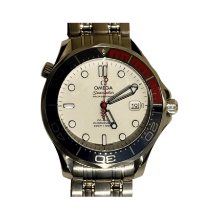 Omega Seamaster Diver Stainless Steel White Dial 212.32.41.20.04.001