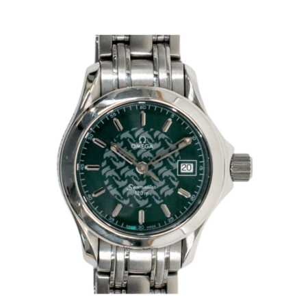 Omega Seamaster Stainless Steel Green Dial 2506.70