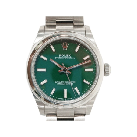 Rolex Oyster Perpetual 31 Stainless Steel Green Dial 277200