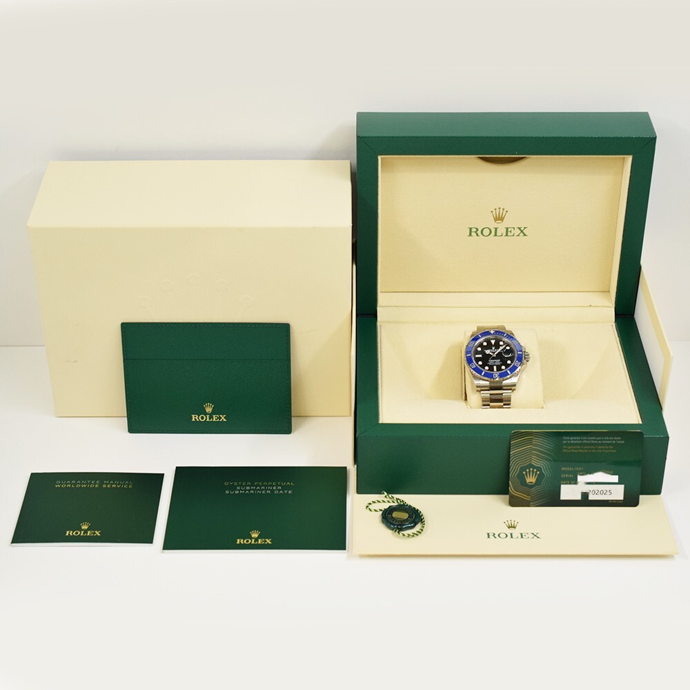 Rolex Submariner Date White Gold Black Dial 126619LB
