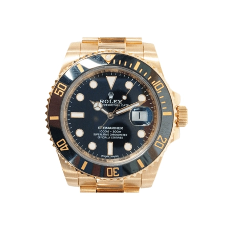 Rolex Submariner Date Yellow Gold Black Dial 116618LN