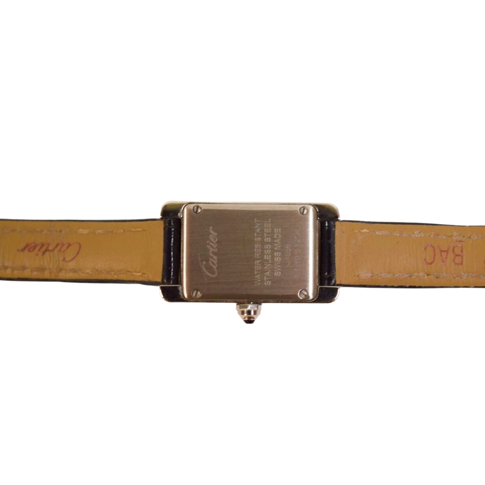 Cartier Tank Américaine Stainless Steel Silver Roman Dial WSTA0032