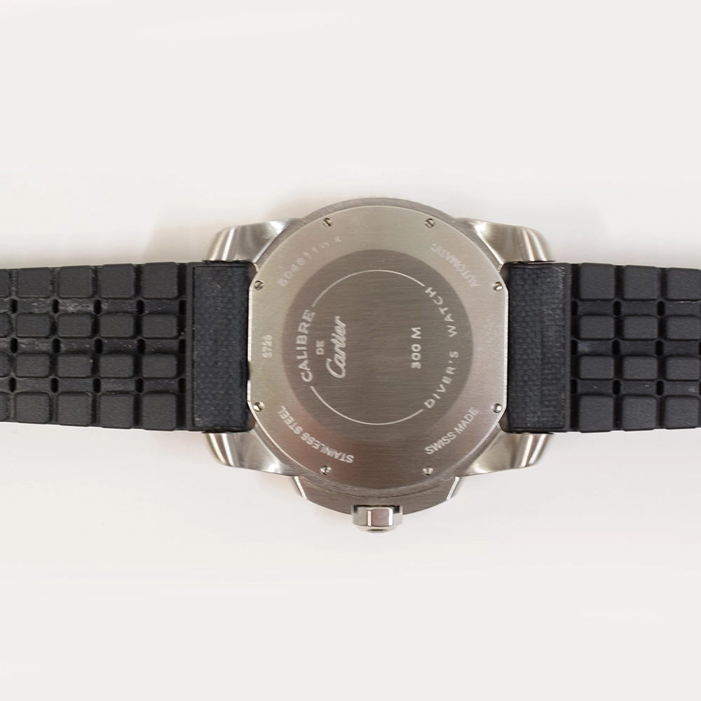 Cartier Calibre De Cartier Diver Stainless Steel Blue Roman Dial WSCA0010