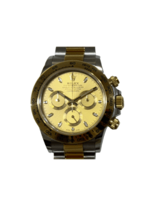 Rolex Daytona Stainless Steel and Yellow Gold Champagne Dial 116503
