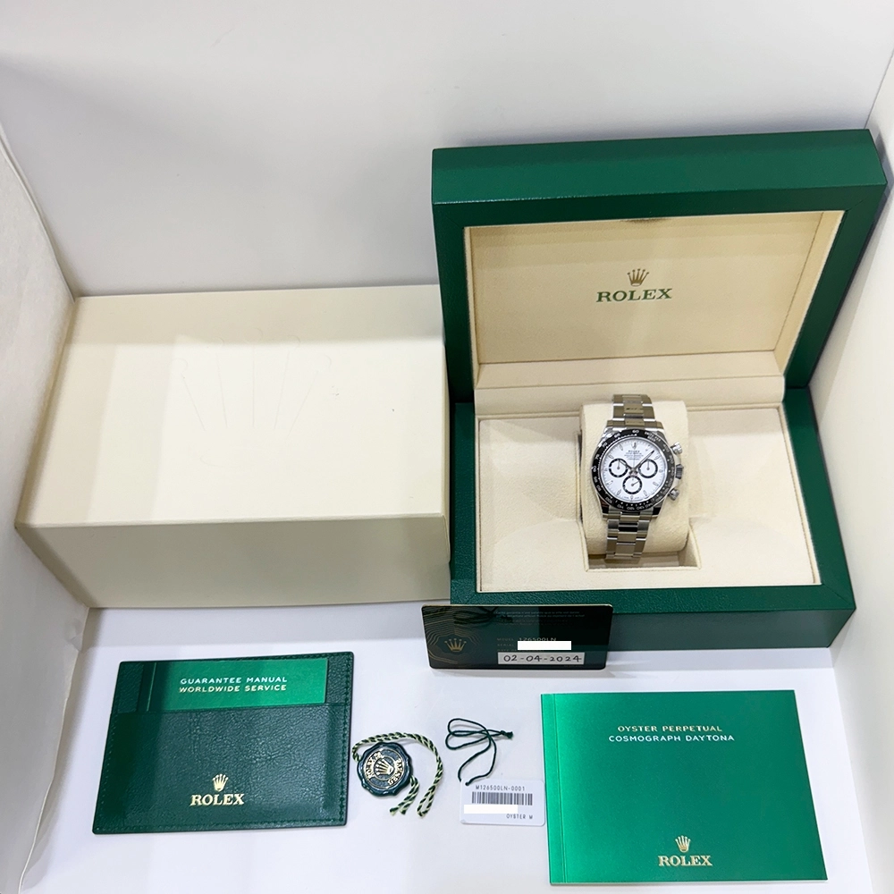 Rolex Daytona Stainless Steel White Dial 126500LN