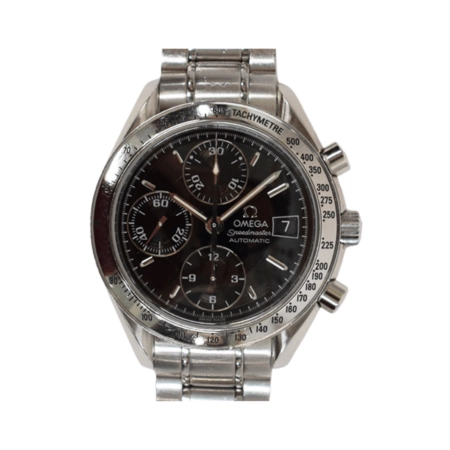 Omega Speedmaster Date Stainless-Steel Black Dial 3513.5