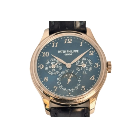 Patek Philippe Perpetual Calendar Grand Complications White Gold Blue Arabic Dial 5327G-001